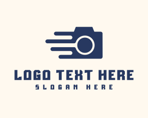 Modern Camera Photography Logo