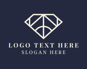 Gem - Jewelry Diamond Gemstone logo design