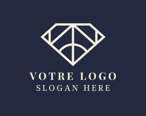 Luxe - Jewelry Diamond Gemstone logo design
