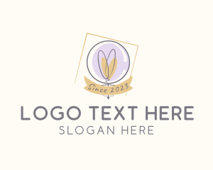 Purple And Yellow - Light Bulb Bubble logo design