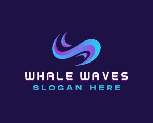 Wave Tech Water logo design