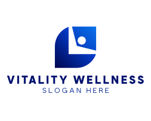 Leaf Human Wellness logo design