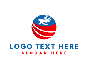 American Campaign Eagle logo design