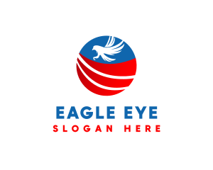 American Campaign Eagle logo design