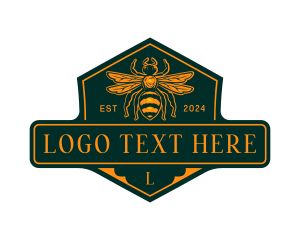 Wings - Bee Hive Hornet logo design