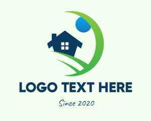 Cabin - Home Real Estate logo design