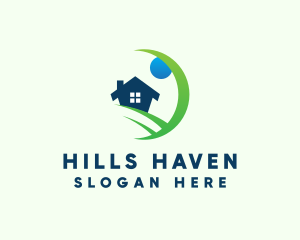 House Hill Property logo design