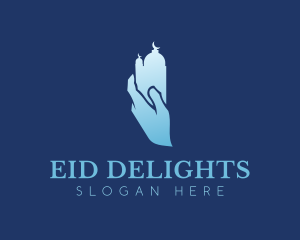 Eid - Holy Hand Mosque logo design