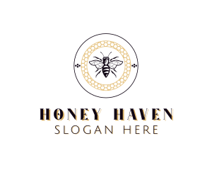 Apiary - Bee Natural Apothecary logo design