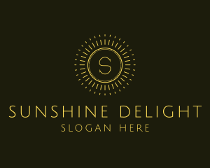 Sun Solar Summer logo design