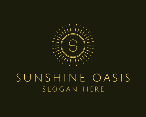 Sun Gourmet Cafe logo design