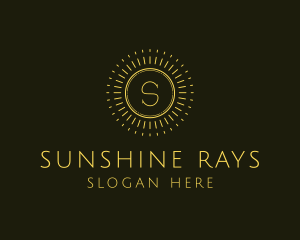 Sun Solar Summer logo design