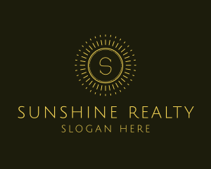 Sun Solar Summer logo design