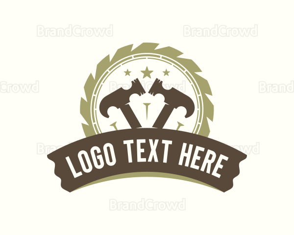 Industrial Woodwork Handyman Logo