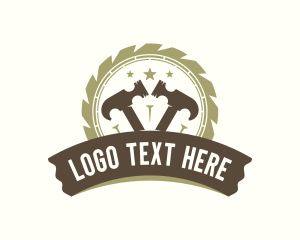 Industrial Woodwork Handyman Logo