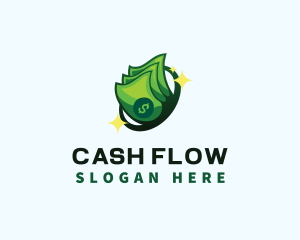 Money Cash Dollar logo design