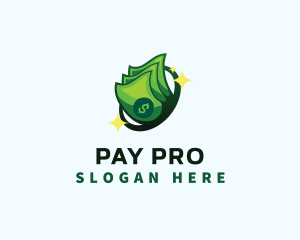 Money Cash Dollar logo design