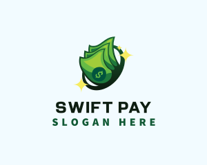 Money Cash Dollar logo design