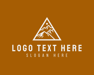 Triangle Tall Mountain Logo