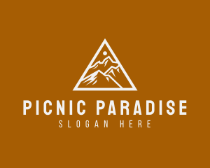 Picnic - Triangle Tall Mountain logo design