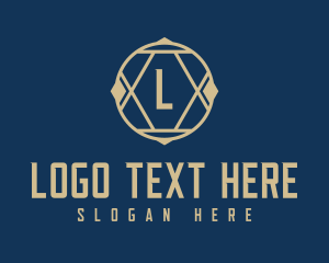 Deluxe - Geometric Hotel Property logo design