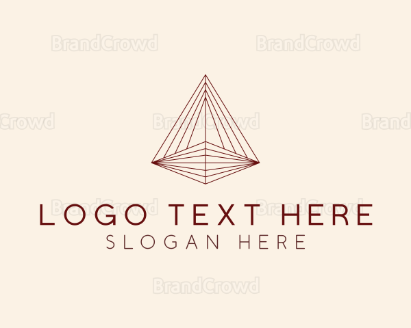 Creative Pyramid Architecture Logo