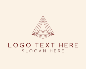 Investment - Creative Pyramid Architecture logo design