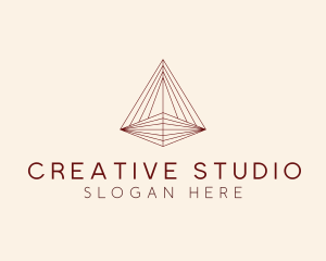 Creative Pyramid Architecture logo design