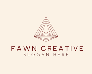 Creative Pyramid Architecture logo design