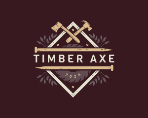 Woodworking Carpentry Tools logo design