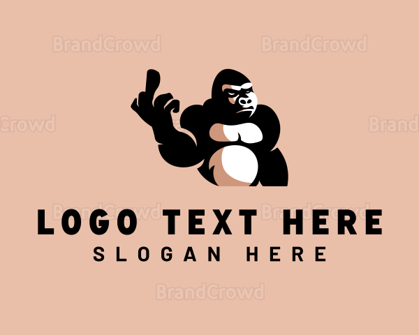 Profanity Gorilla Monkey Logo