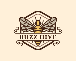 Wasp - Hornet Bee Wasp logo design