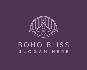 Boho - Astral Boho Eye logo design