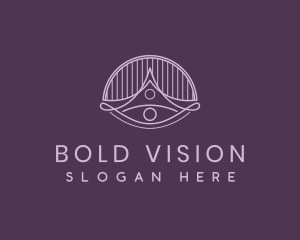 Astral Boho Eye logo design