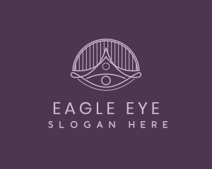 Astral Boho Eye logo design