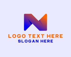 Logistic - Startup Business Letter N logo design