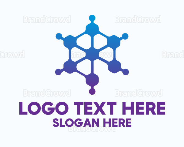 Hexagon Virus Spread Logo