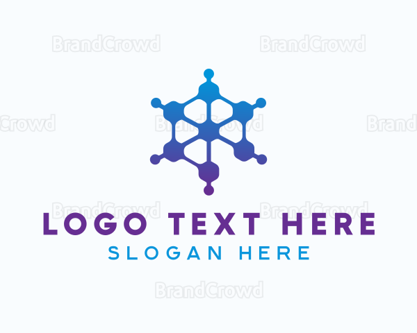 Hexagon Virus Spread Logo