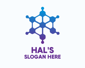 Hexagon Virus Spread  Logo