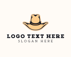 Western - Western Cowboy Hat logo design