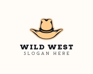 Western Cowboy Hat logo design