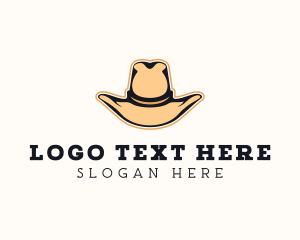 Fashion - Western Cowboy Hat logo design