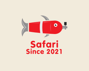 Marine - Aquarium Fish Tank logo design