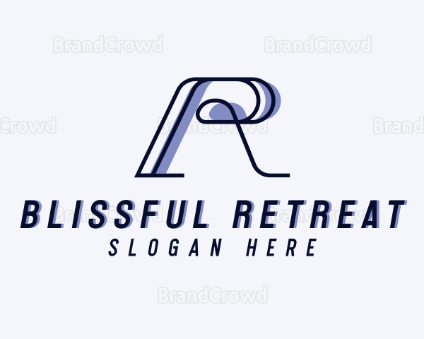 Generic Business Letter R Logo