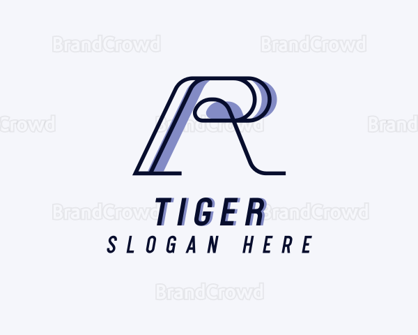 Generic Business Letter R Logo
