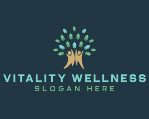 Natural Tree Wellness logo design