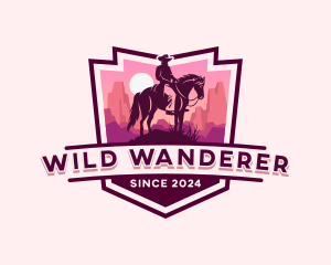 Desert Adventure Cowboy logo design