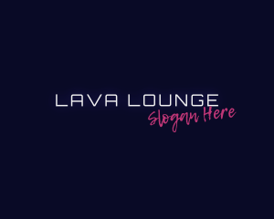 Lounge Club Wordmark logo design