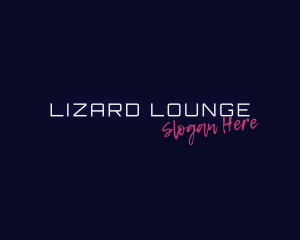 Lounge Club Wordmark logo design