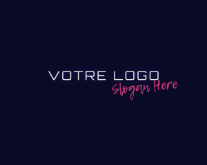 Night Club - Lounge Club Wordmark logo design